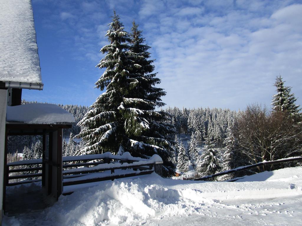 Greizer Kammhütte Gaststätte&Pension Klingenthal Exterior foto